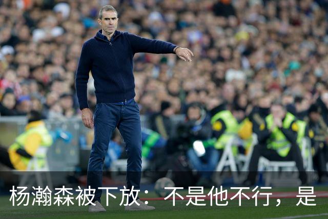 杨瀚森被下放：不是他不行，是“型号”不对